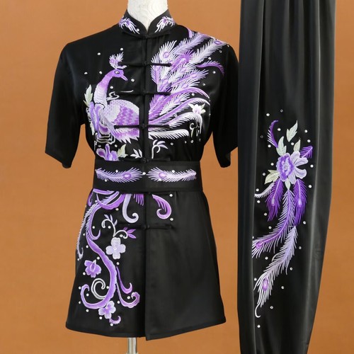 Wushu uniforme Changquan vestiti abiti Taichi cinese kungfu wushu vestiti wushu - Foto 3 di 41