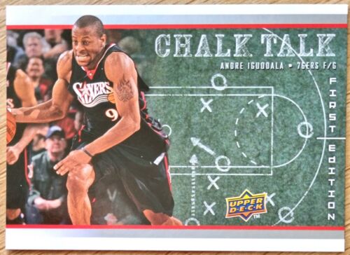2008-09 Upper Deck First Edition Chalk Talk #CT-22 Andre Iguodala - 76ers
