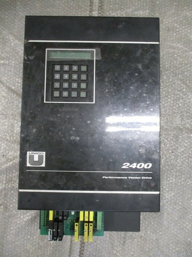 UNICO 2400 109207 AC Inverter 109207 ECL 01 40HP 460VAC 52A 78A 104A *Tested* - Picture 2 of 9