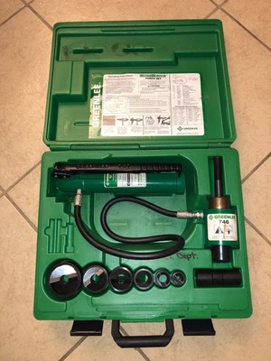 Greenlee SLUGoBUSTER Knockout Punch and Hydraulic Driver Set 7306SB