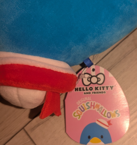 Squishmallows Sanrio Tuxedo Sam 8" Hello Kitty Kellytoy Stuffed Plush W/Tags - Picture 3 of 3