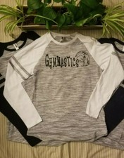 Gymnastics long sleeved shirt/ gifts for gymnast/ Unique Gymnastics apparel