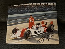 Emerson Emmo Fittipaldi Signed 8 X 10 Indianapolis Indy 500 Autographed 1993