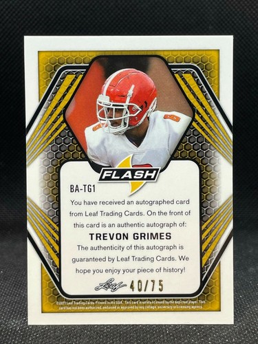 2021 Leaf Footbal AUTOS - Parallels / RPAs / SPs - Pick Your Card + 20% Off 3+ - Picture 67 of 77