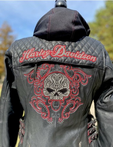 womens harley skull jacket