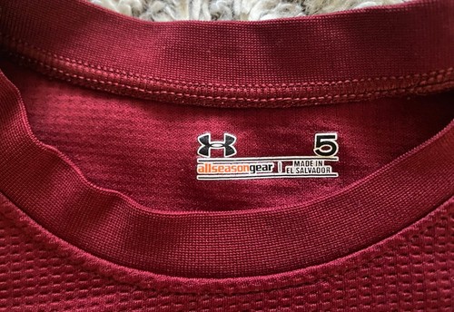 Under Armour All Season Gear Boston College Boy's Long Sleeve Shirt size 5 - Picture 2 of 5
