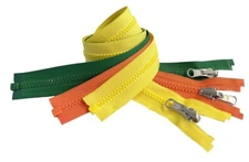 1pc 28 Inch YKK #5 Molded Plastic Reversible Jacket Zipper Separating