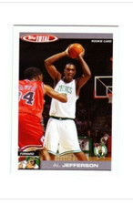 2004-05 Topps Total #327 Al Jefferson Rookie Boston Celtics RC MVP