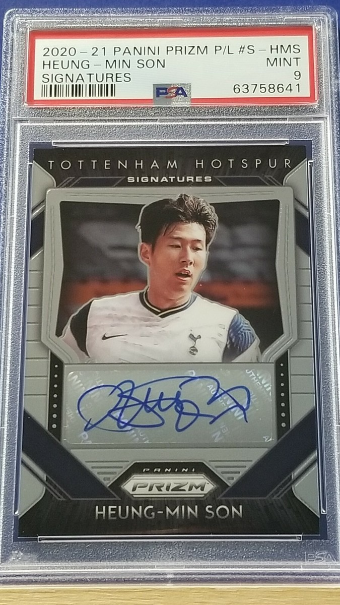 Heung-Min Son - 2020 Panini Prizm Premier League Signatures