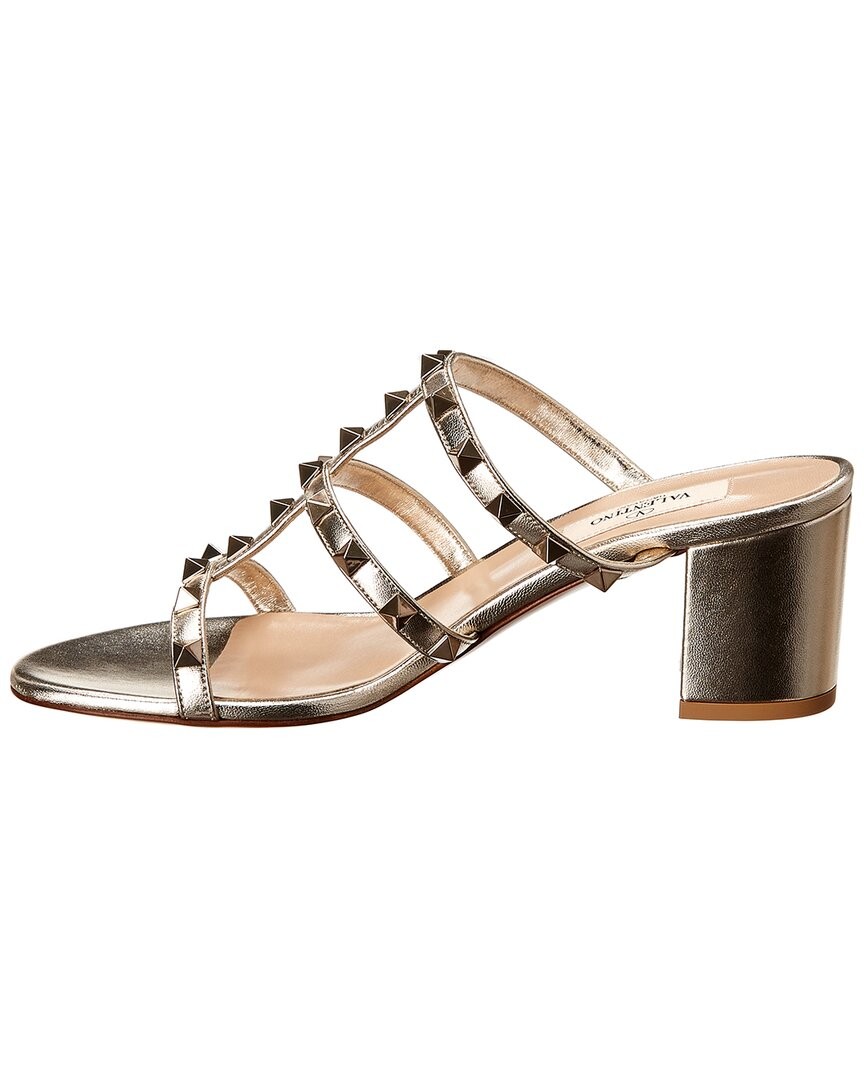 Valentino Rockstud Caged 60 Leather Sandal Women's thumbnail 2