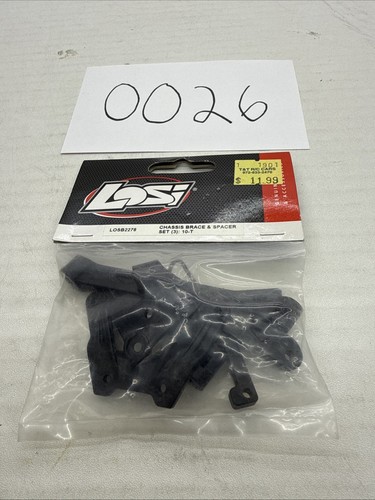 Team Losi SCTE 2.0 SCT LOSB2278 Chassis Brace & Spacer Set (3): 10-T