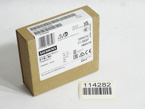 New Siemens 6ES7131-6BF01-0BA0 6ES7 131-6BF01-0BA0 ET 200SP Digital input module - Picture 6 of 24