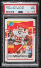 2020 Panini Donruss Rated Rookie Clyde Edwards-Helaire #321 PSA 9 MINT 0k2i