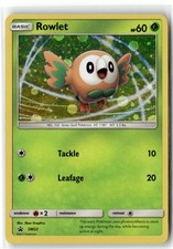 Rowlet SM22 SM Promos Promo, Holo+ GIFT on eBay