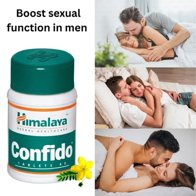 HIMALAYA Confido Hemalaya tablets for increase confidence improve performance for men 60N