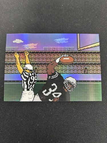 Bo Jackson #TECMO-1 2025 Topps Chrome Tecmo card