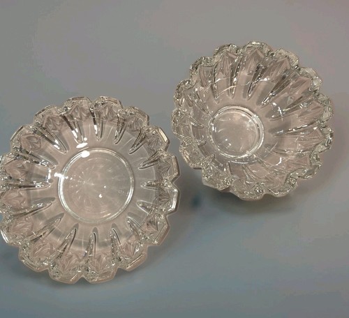 Villeroy Boch Crystal Tondo Bowls Clear 2 Sizes Serving Retired Candy Nuts - Picture 4 of 17