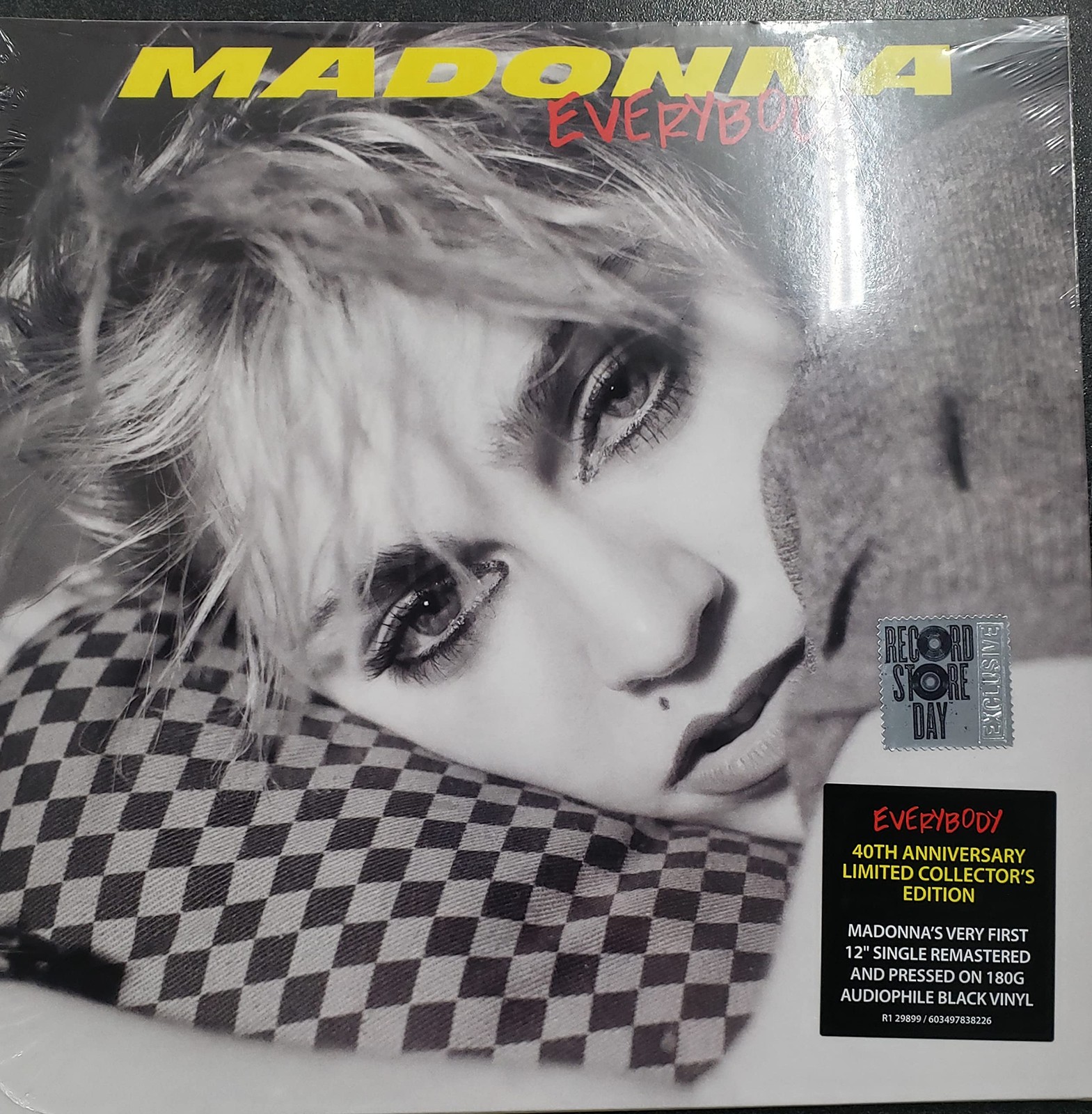 Madonna Everybody 12 Inch Vinyl NEW