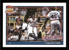 1991 Topps #170 Carlton Fisk