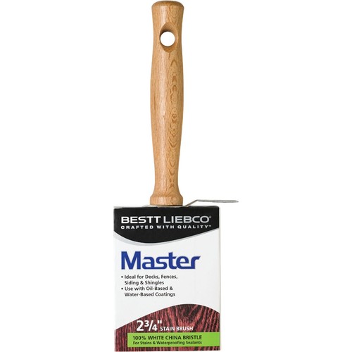 Bestt Liebco Bestt Stainer 2-3/4 In. Tapered Stain Brush 501480500 Pack of 6