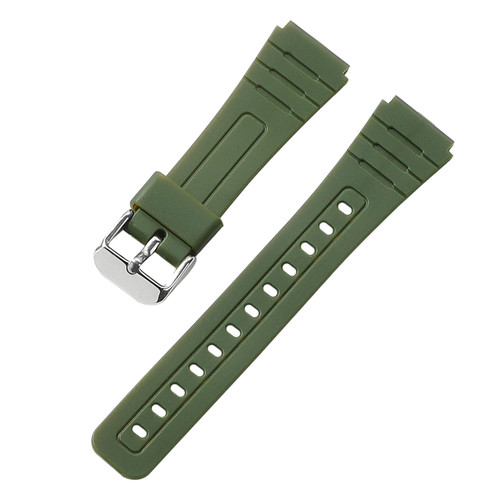 Bracelets de montre en caoutchouc souple pour Casio F91W W-800H 18 mm pour SGW400 F84 F105/108 - Photo 30/31