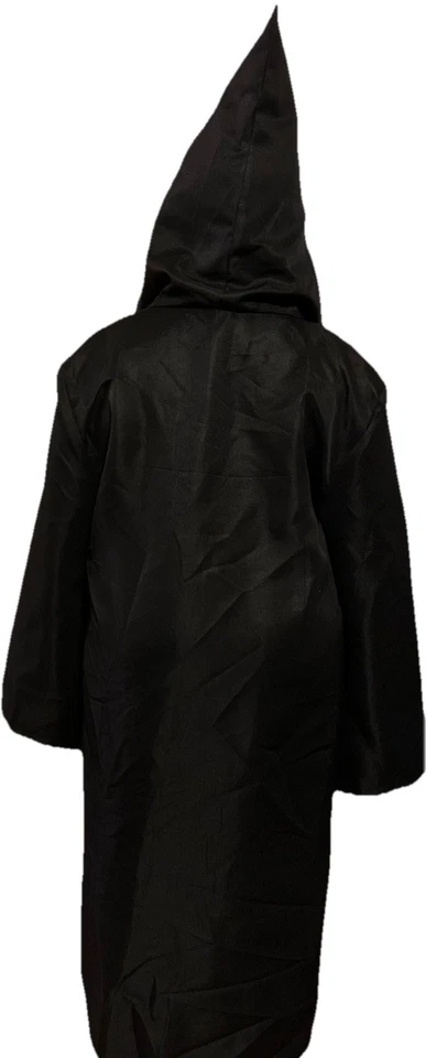 Abrigo Harry Potter Capa Niño MEDIANO Negro con Forro Rojo Mangas Largas con Botón Foto 3 de 4