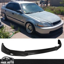 Front Bumper Lip Fits 96-98 Honda Civic Jun Style Chin Spoiler Kit Pu Unpainted