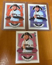 Kazuma Okamoto BBM 2015 Rookie Edition Card set RC #054,302,WB2 TOR