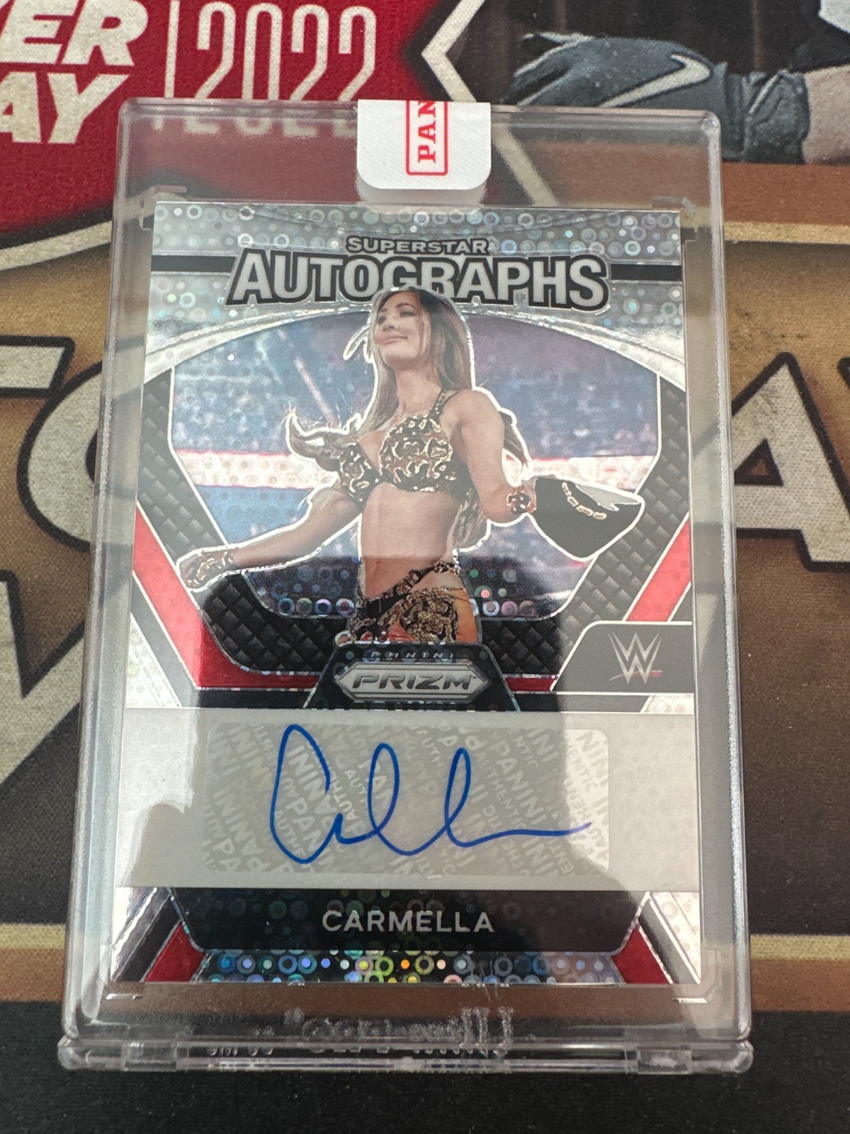 Carmella 2024 Panini Prizm WWE Under Card Superstar Autographs #SA-CML