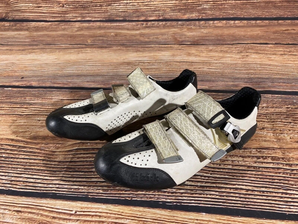 Sapatos de ciclismo de estrada de carbono FIZIK EU44 US10.5 Mondo 280 chuteiras de tempo cs796 - Imagem 2 de 4