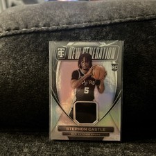 2024-25 Totally Certified Stephon Castle RC Rookie New Generation Mirror Patch