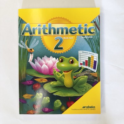 Arithmetic 2 - Abeka 2nd Grade 2 Math Student Work Text  Bound Unmarked Homes