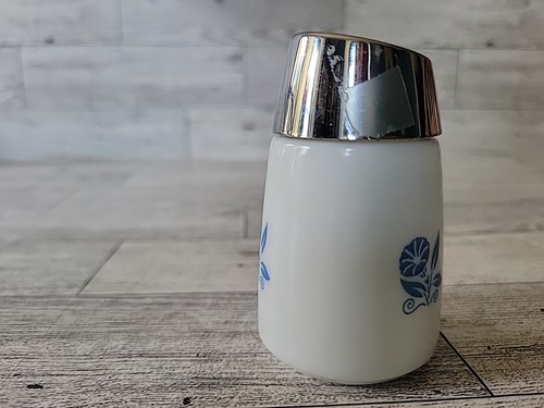 VTG Blue Cornflower Pepper Shaker Dispenser Inc REPLACEMENT Corning Coordinate - Picture 4 of 10