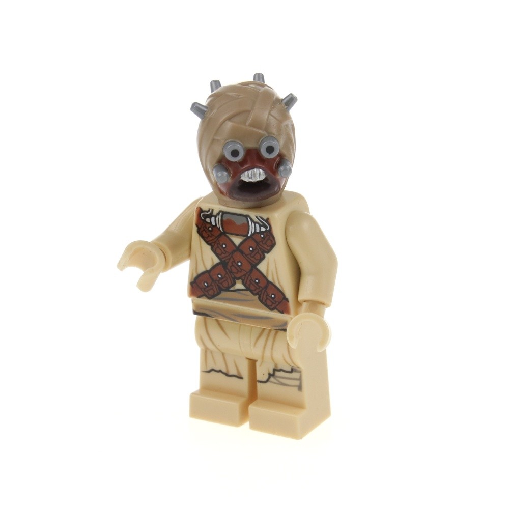1x lego Mini Figurine Star Wars Tusken Raider Beige Belt Crossed 75173 sw0620