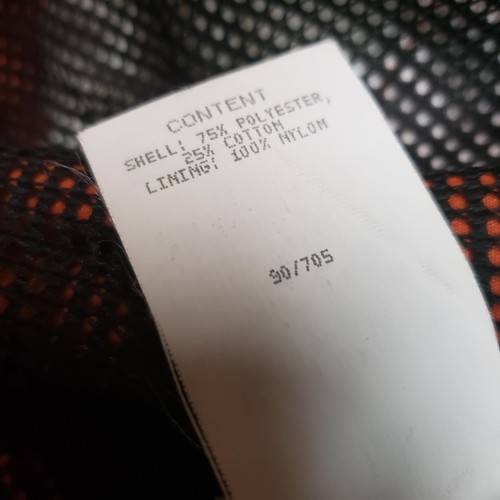 Texas Longhorn Band Jacket Mens XL Hooded Windbreaker NCAA Made in USA Orange - Picture 14 of 15