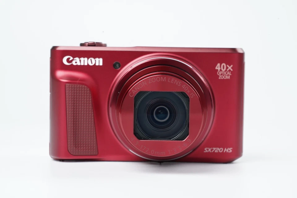 [Near Mint +++] Canon PowerShot SX720 HS Red Compact Digital Camera #2937A - Image 3 of 4