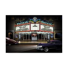 Diners and Cars I by Helen Flint, 12x19