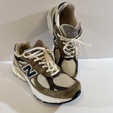 New Balance 990v3 Made In USA Teddy Santis Olive/Gray 2022 Sz 9