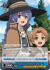 Weiß Schwarz Card - Mushoku Tensei Roxy & Rudeus MTI/S83-PE02 PR Promo TCG