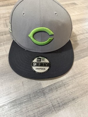 New Era Cincinnati Reds 9FIFTY Snapback Hat Gray Black Green All Star Game MLB