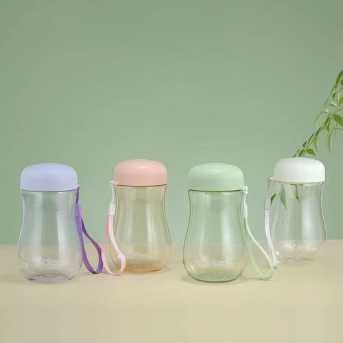 20oz/600ml Simple Cute Stylish BPA-free HDPE Water Cup/Bottle Travel Carry Strap - Picture 2 of 12