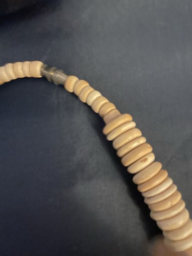 VINTAGE Grob HOLZ PERLEN KUGEL COLLIER HALSKETTE 18" Lang - Bild 6 von 6