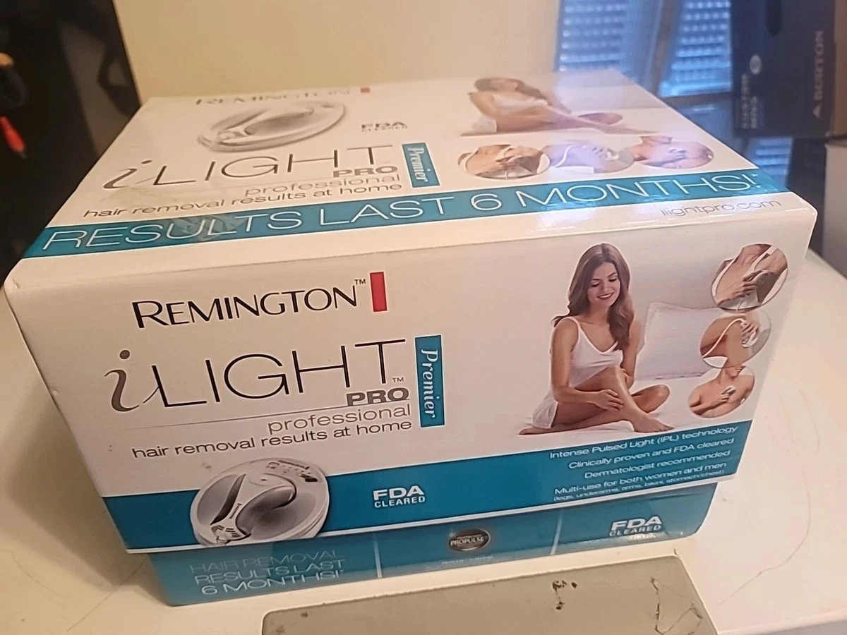 Remington iLight Pro IPL Hair Removal System Grey Permanent