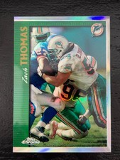1997  ZACH  THOMAS  TOPPS  CHROME  REFRACTOR  +  DAN MARINO SP  MIAMI  DOLPHINS