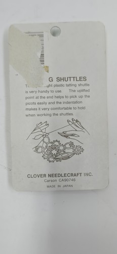 Vtg. Clover Tatting Shuttles No. 479 - Picture 3 of 3