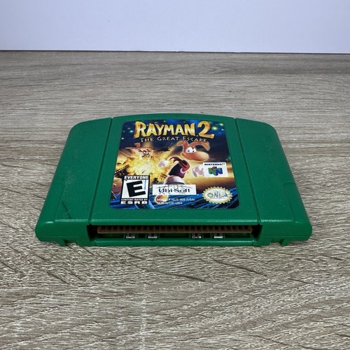 Rayman 2: The Great Escape (Nintendo 64, 1997) N64 Original Cartridge  - Bild 2 von 3