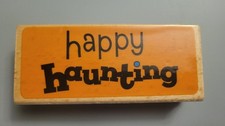 Studio G Happy Haunting Rubber Stamp