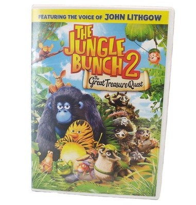 The jungle bunch 2 the great treasure quest DVD US R1 kids movie