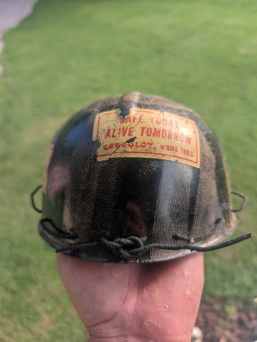 Vintage USED SWVA MSA Comfo Cap Low Vein Miner Helmet MINING Hard Hat - Picture 15 of 18