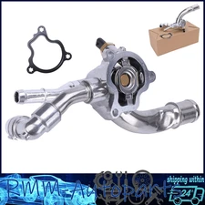 1x Engine Coolant Thermostat Housing 5048424AD for 2018-2024 Jeep Wrangler 2.0L